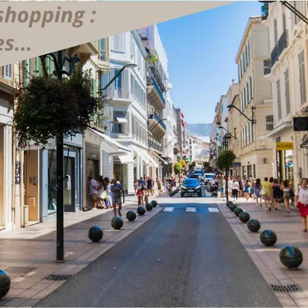 Apartment F3 Rue Marechal Foch, Hypercentre A 2 Minutes Du Palais Des Festivals Cannes