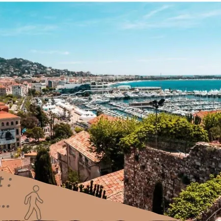 F3 Rue Marechal Foch, Hypercentre A 2 Minutes Du Palais Des Festivals Cannes